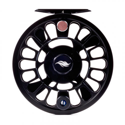 Allen Alpha III Fly Fishing Reel Matte Black 1