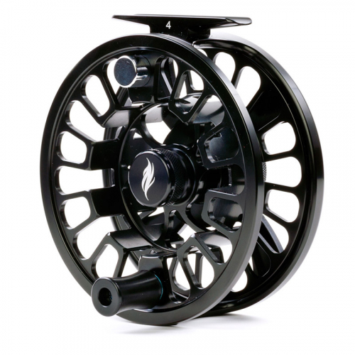 Allen Alpha III Fly Fishing Reel Matte Black 2