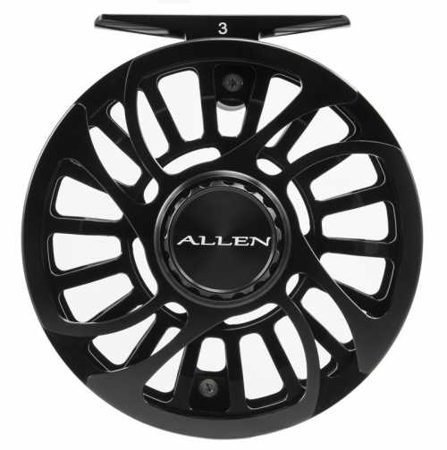 Allen Kraken Fly Fishing Reel Black 3