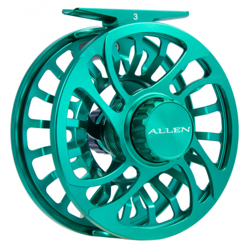 Allen Kraken Fly Fishing Reel Emerald 3