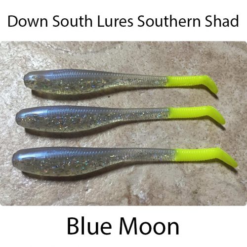 Down South Lures Southern Shad Blue Moon