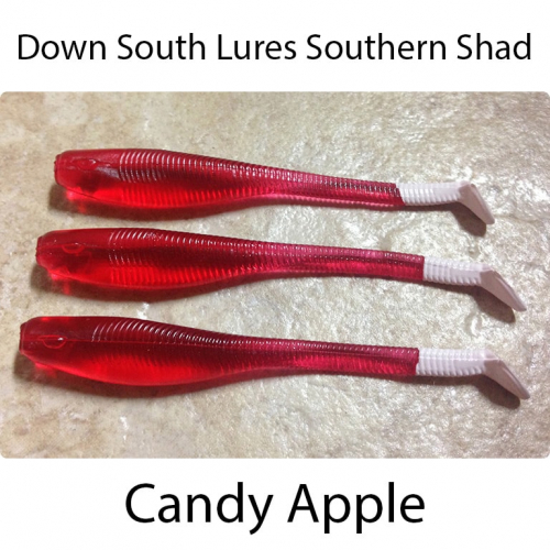 Down South Lures Southern Shad Candy Apple