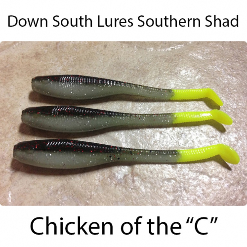 Down South Lures Southern Shad Chicken Of The C