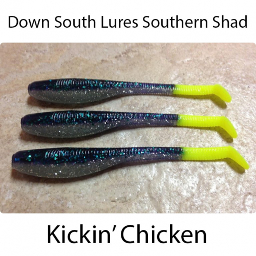 Down South Lures Southern Shad Kickin Chicken