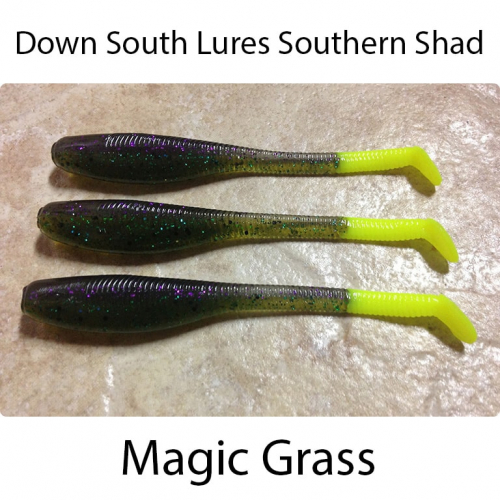 Down South Lures Southern Shad Magic Grass