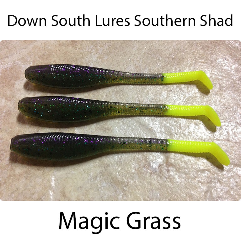 Down South Lures Saltwater Paddletail Swimbait 4-1/2 Watermelon  Red/Chartreuse Tail • Price »