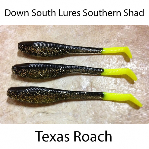 Down South Lures Southern Shad Texas Roach