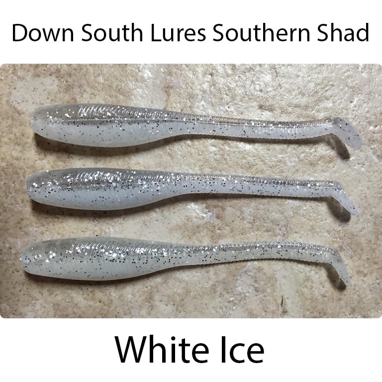 Down South Lures, Southern Shad 4.5, Fishing Baits, Tackle, Store