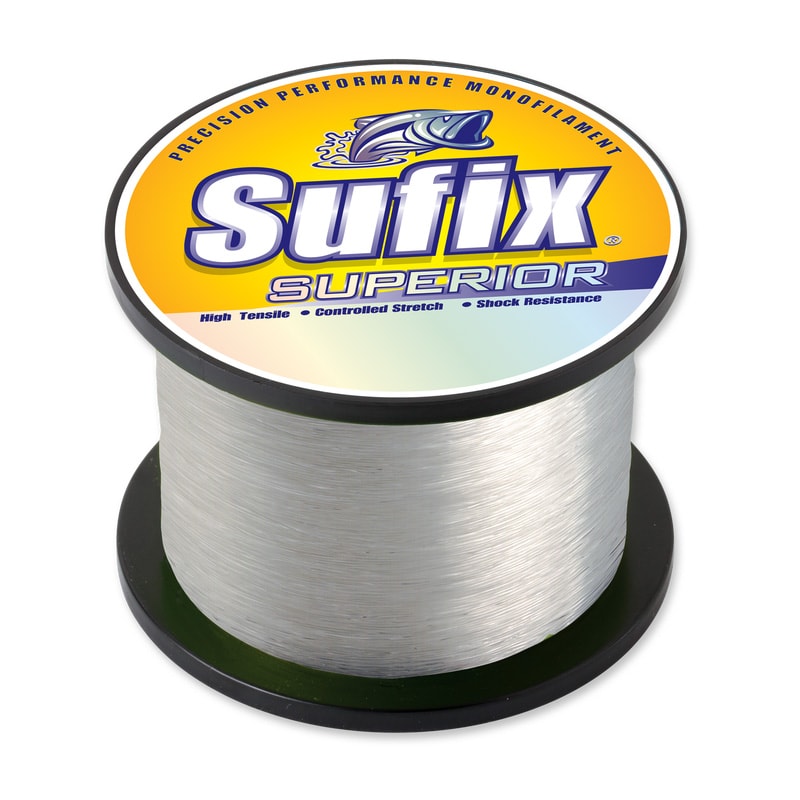 Sufix Superior Spool Size Fishing Line (Smoke Blue, 50-Pound)