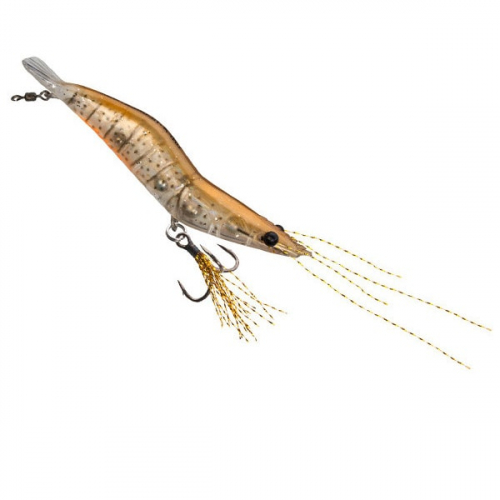 Unfair Lures Pauls Rattlin Shrimp 08 Natural Tan