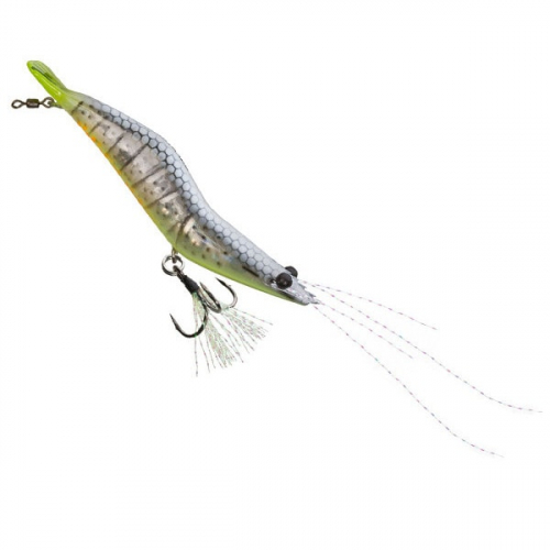 Unfair Lures Pauls Rattlin Shrimp 09 Liveglow Chartreuse