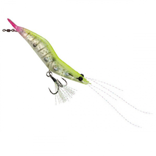 Unfair Lures Pauls Rattlin Shrimp 12 Electric Pink
