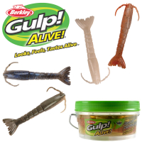 Berkley Gulp Alive 3in Shrimp Assortment Pint Bucket