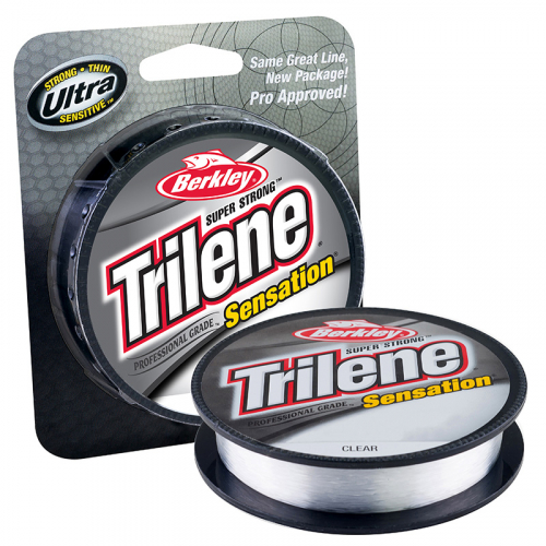 Berkley Trilene Sensation Monofilament Line Clear Package