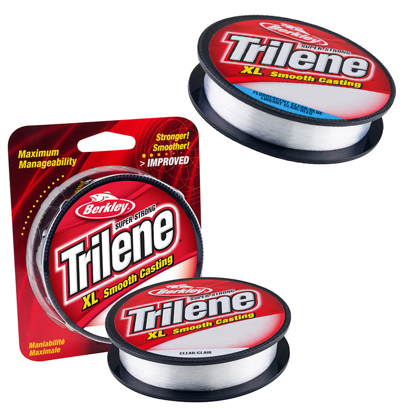 Berkley Trilene 6 LB 330 Yards XL SMOOTH CASTING Clear Super Strong Fishing  Line