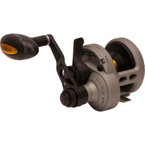 FIN-NOR LETHAL TWO SPEED LEVER DRAG REEL LTL16II