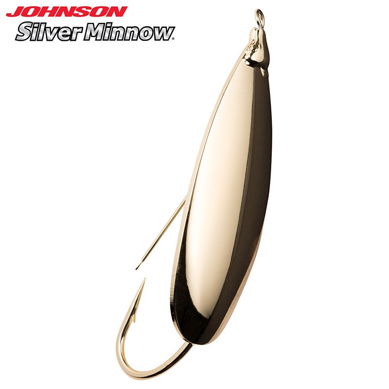  Berkley Johnson Silver Minnow Gold 1 3/4in - 1/8 oz