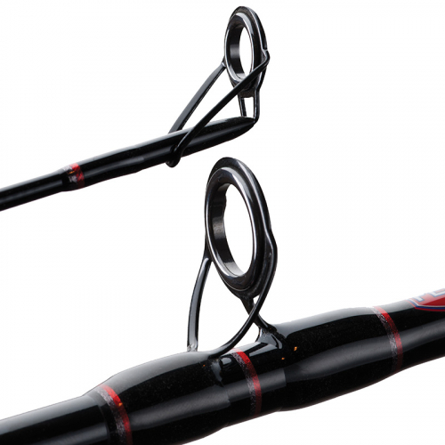 PENN RAMPAGE JIGGING CASTING ROD CLOSEUP GUIDE TIP