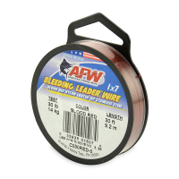 AMERICAN FISHING WIRE BLEEDING LEADER WIRE C030RED-0
