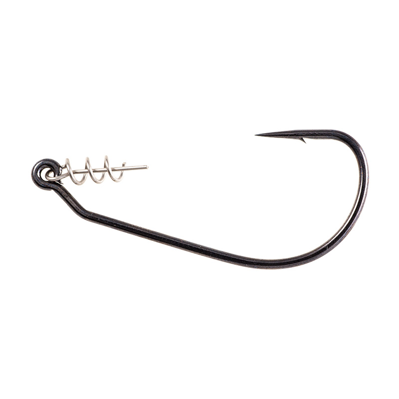 Details about   50X TwistLock Centering Pin Spring Twist Locks Weedless Fishing Hook JJ 