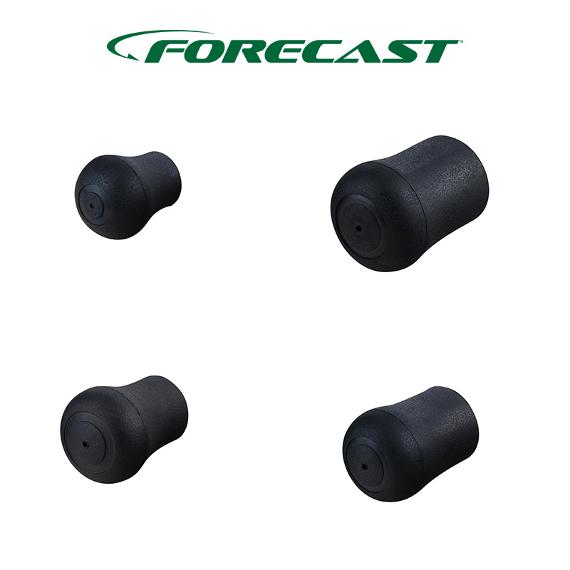 ForeCast Rubber Bulb Style Butt Caps