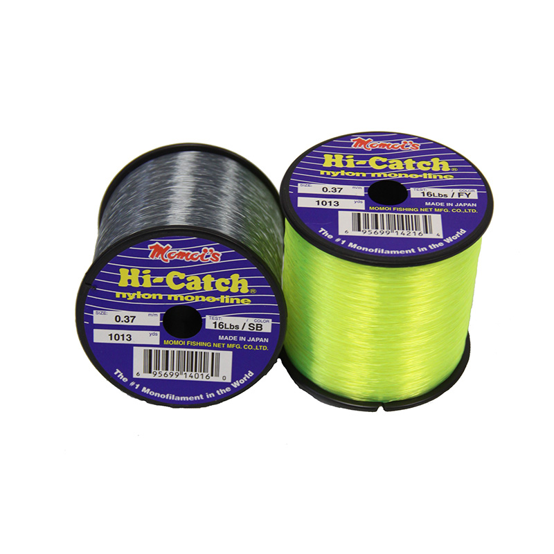 Momoi Hi-Catch Nylon Monofilament Line- 40 Lb., Clear White, 387.5 Yards