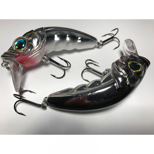 STRIKE PRO HUNCHBACK LURE GREY LIGHT