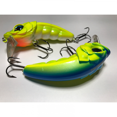 STRIKE PRO HUNCHBACK LURE LAGUNA LIME