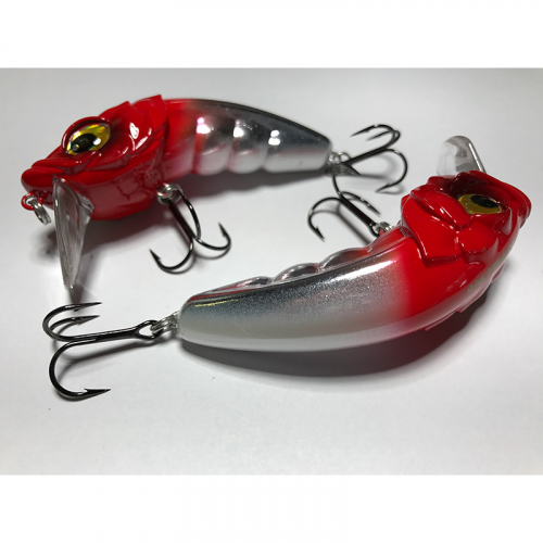 STRIKE PRO HUNCHBACK LURE ROBERT RED HEAD