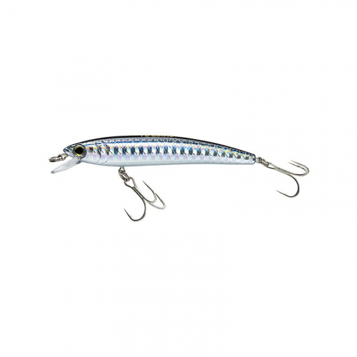 YO-ZURI PINS MINNOW FLOATING F1162 BL SILVER BLACK