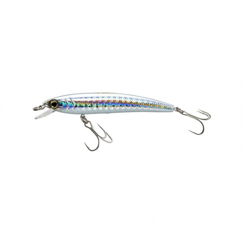 YO-ZURI PINS MINNOW FLOATING F1162 HSR HOLOGRAPHIC SILVER MINNOW