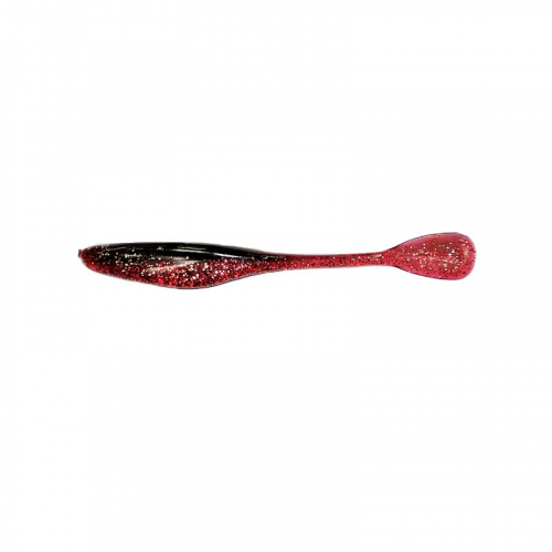 GAMBLER 6 INCH FLAPPN SHAD BLACK CHERRY