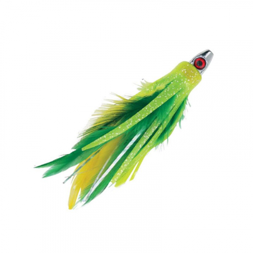 BOONE FEATHER TROLLING JIG 09541 GREEN YELLOW