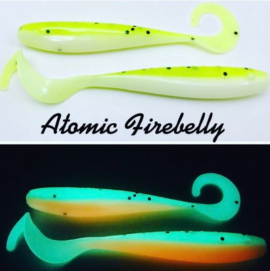 AM Fishing 5″ Curly Tail Lure