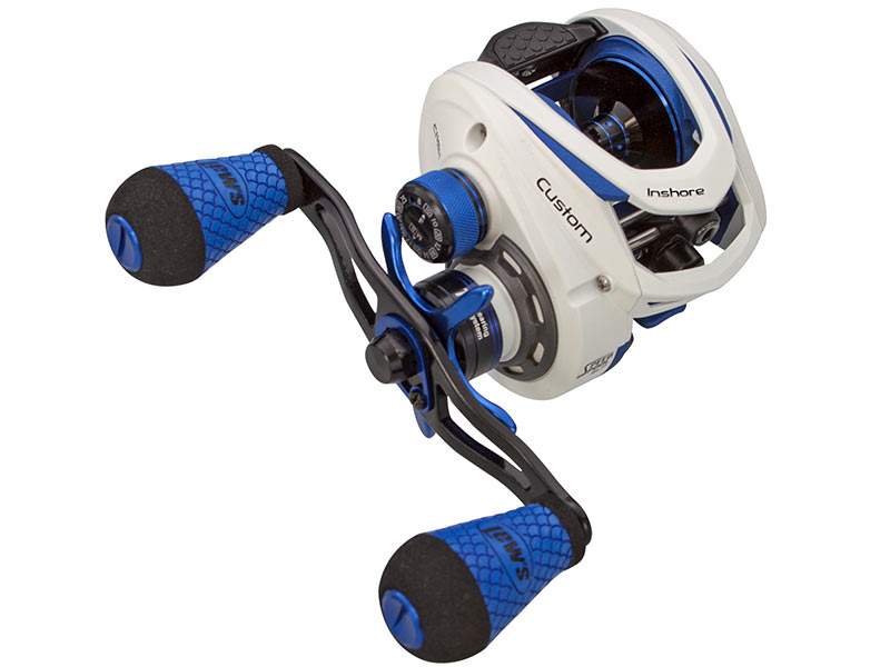  Lew's Custom Inshore Speed Spin Reel CI400 ALUMINUM, 190/12 :  Sports & Outdoors