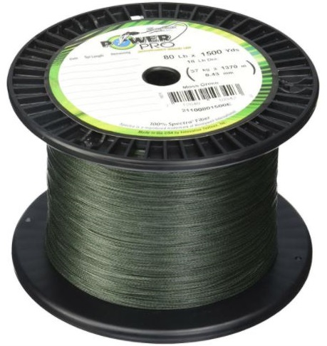 Power Pro Braided Line Yellow - 150 Yards 50LB Test