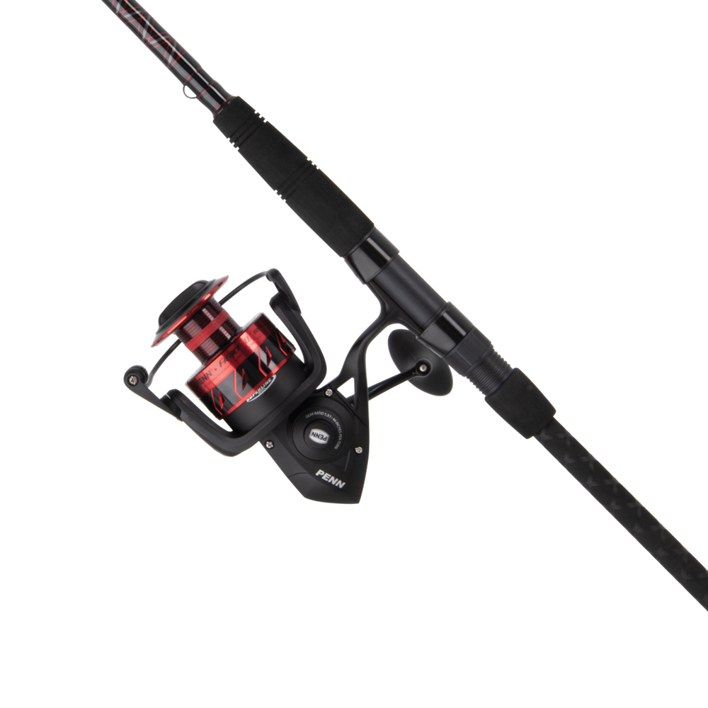 7' Penn Fierce III Spinning Combo Rod and Reel Size 4000