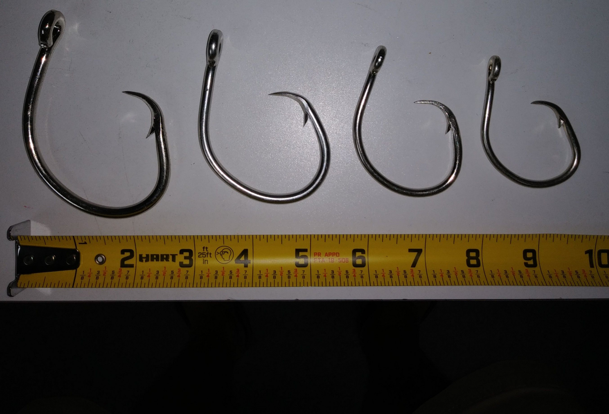 39960D Large Size 28/0 Tuna Circle Hook Stainless Steel Big Game Fishing  Hook Saltwater Fish Hook