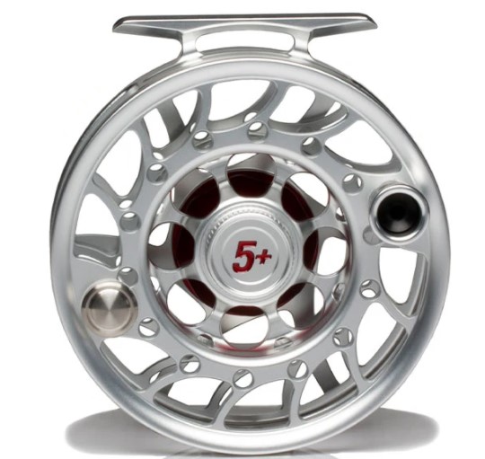 Hatch Iconic 7 Plus Fly Reel Mid Arbor / Black/Silver