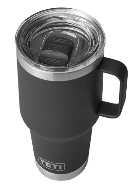 Yeti 8 oz 18/8 Stainless Steel Thermal Tumbler/Mug Lure Made Twist Lid 