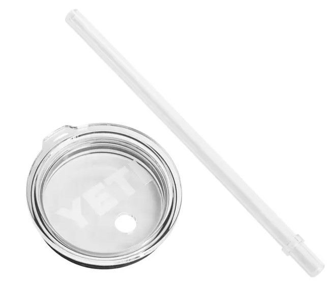 Yeti Rambler Bottle Straw Cap Plus 2 Straws  Yeti rambler bottle, Yeti  rambler, Yeti rambler tumblers