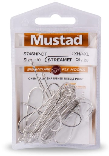 Mustad Saltwater Streamer Fly Hook 4X