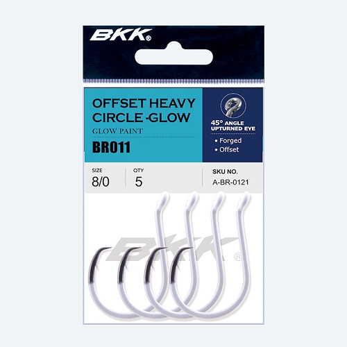 BKK Offset Heavy Glowing Circle Hook