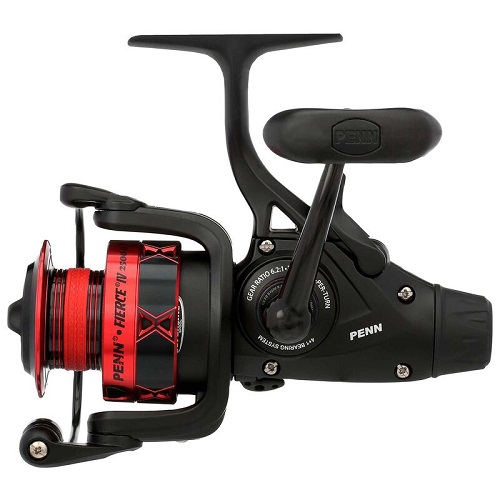 Penn Battle Spinning Fishing Reel, Black, 4000, Spinning Reels