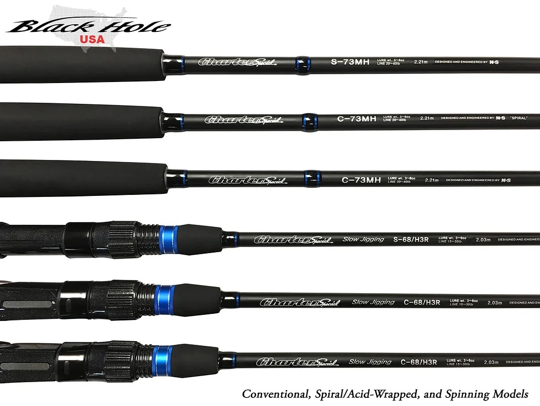 Black Hole USA Yellowtail Special Surf Rods, Black Hole USA