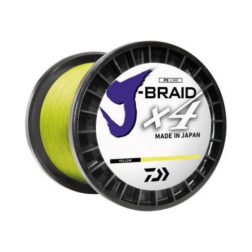 Daiwa J-Braid X4 Braided Line – 3000yds