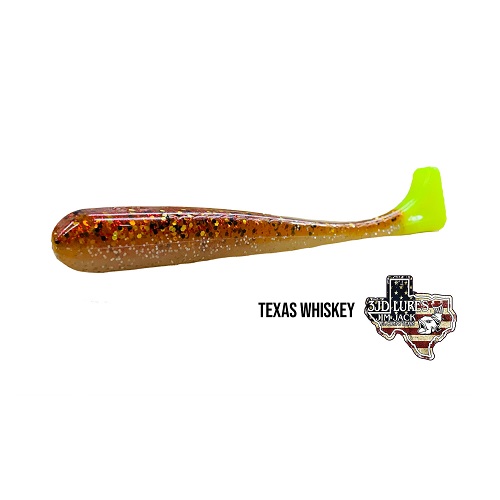 3JD Lures Inverted Paddletail