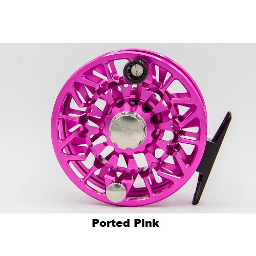 Abel SDS 7/8 Ported Pink Custom Fly Reel