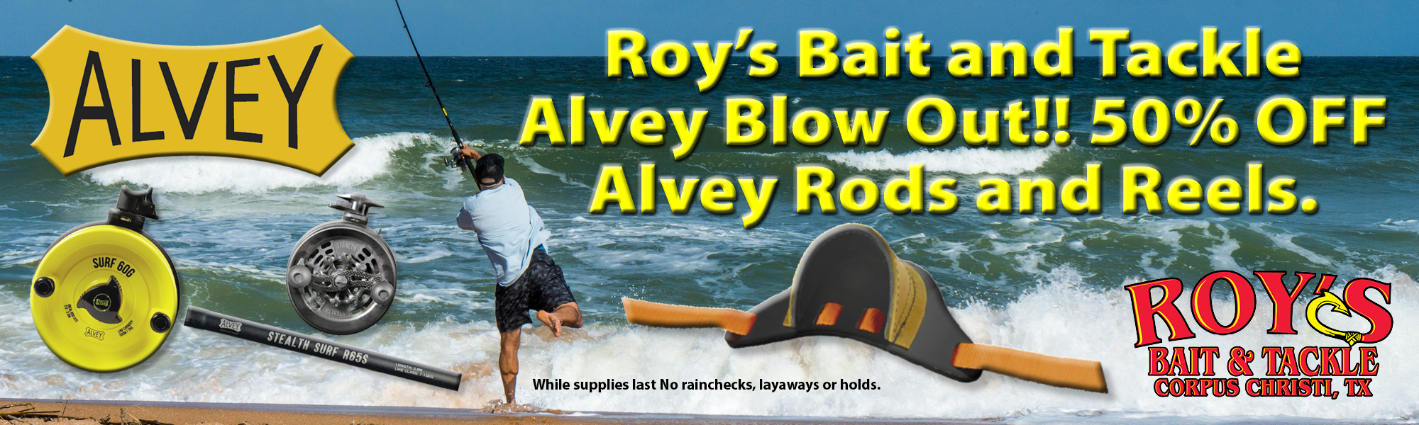 Roy's Bait and Tackle Outfitters – Fishing, Fly Fishing and Kayak Store in  Corpus Christi, Texas